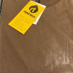 Men's Tan Short Sleeve Tee